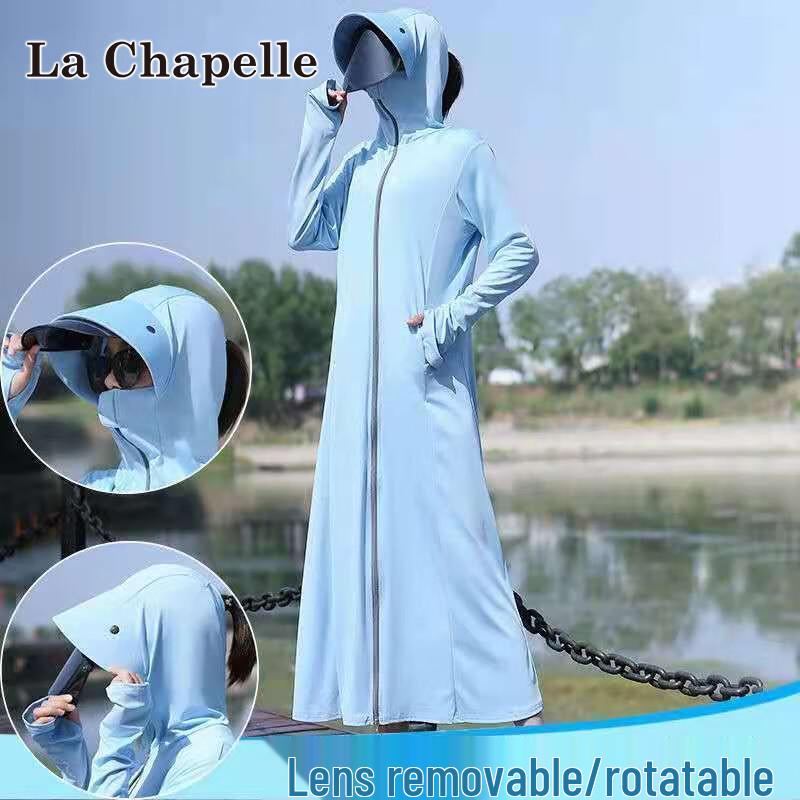 La Chapelle Women s Ice Silk UV Protection Lightweight Sun Hoodie