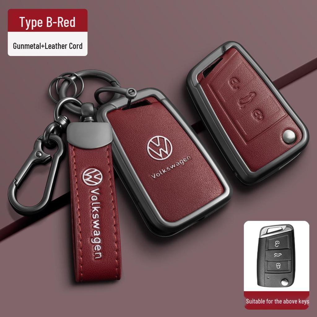 Volkswagen Key Covers: Compatible with Magotan, Passat, CC, Sagitar, Polo, Tharu, Tayron, Lavida, Tiguan L, T-Roc.