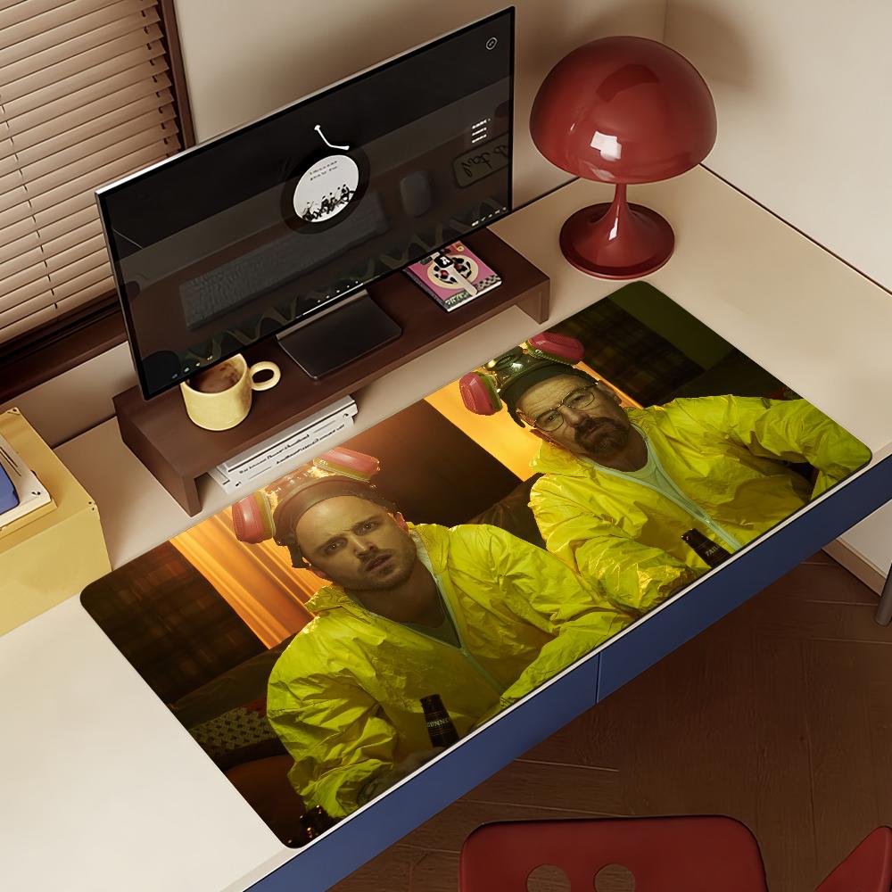 TV Breaking Bad Mouse Pad Non-slip Rubber Gamer Balance Computer Mat Decoracion Deskmat Laptop Office Large