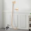 Cat Climbing Rope with Wood Platform Thickened Sisal Rope Reusable Wall Mounted Rope for Cat Furniture Scratcher Play Equipment
