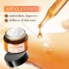 Astaxanthin Antioxidant Creme, Aufhellende Feuchtigkeitsspendende Haut Schönheitscreme Hautpflegeprodukte