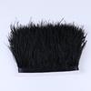 10 Meters Fluffy Colored Ostrich Feather Trim Ribbon 8-10Cm Natural Plumes Sewing Trimmings For Dress Clothing Decoration Crafts