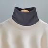 Fashion High Nack Fake Collar Soft False Collar For Women Solid Color Elastic Jersey Detachable Collar Neck Warmer