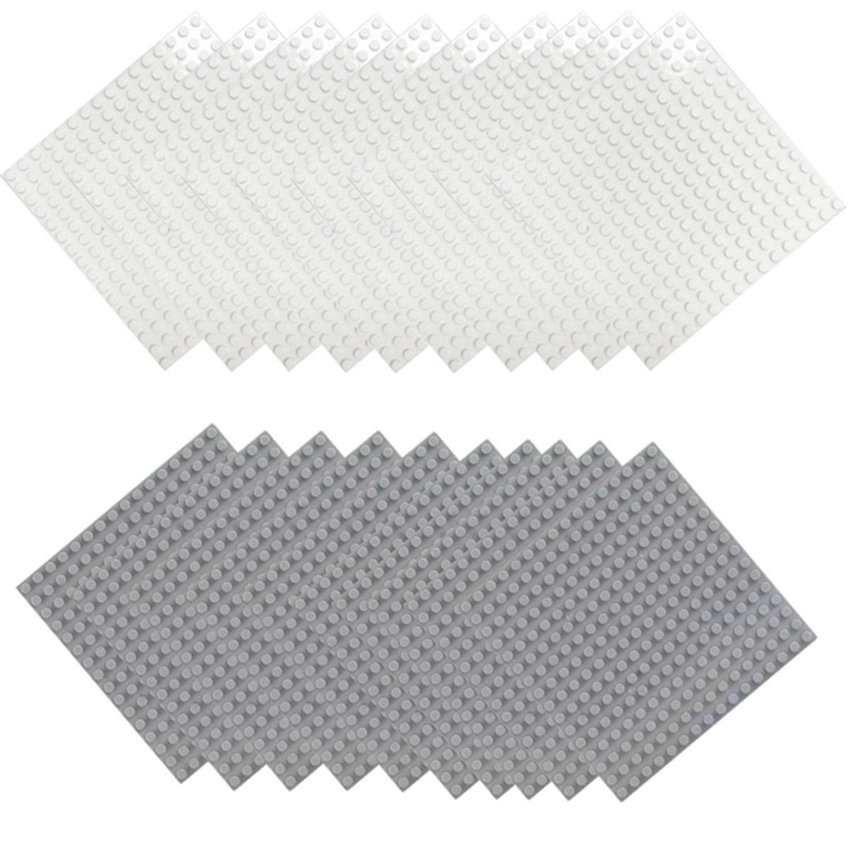 16x16 Blokken Basisplaat 20 stuks Werkt Met Gangbare s Stimuleert KINDEREN'S Creativiteit Speelgoed Accessoires 20pcs16x16