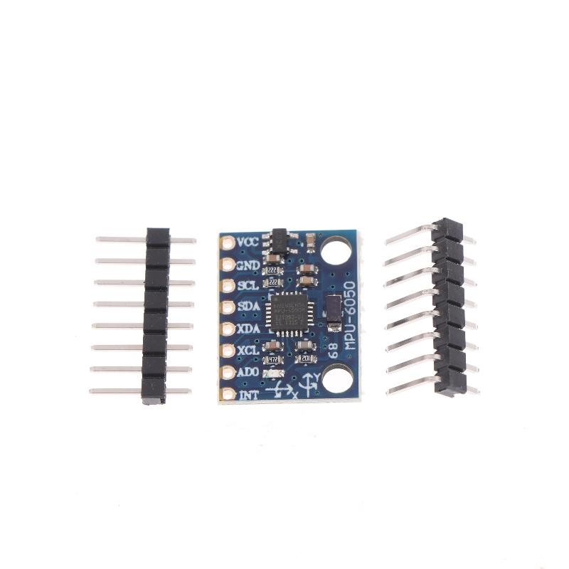 1Set Gy-521 Mpu-6050 Mpu6050 3 Axis Analog Gyroscope Sensors + Accelerometer Module For Atmega328P With Pins 3-5V Dc Moudle