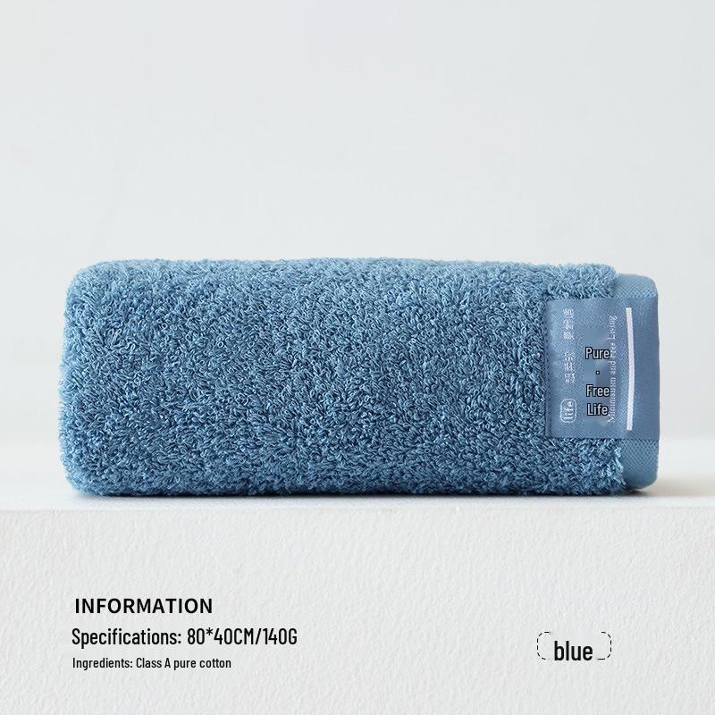 Jieliya Soft & Absorbent All-Cotton Bath & Face Towel Set