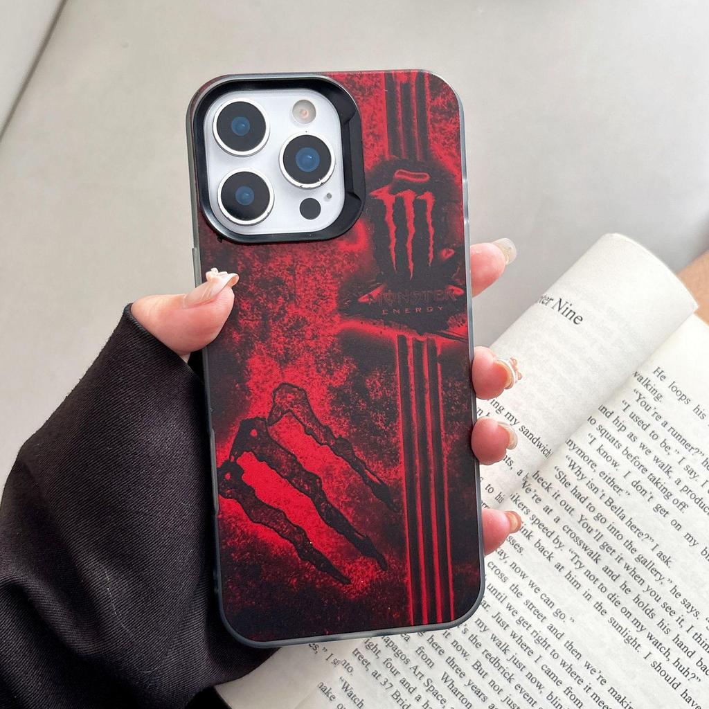 Trendy Ink Wash Painting Soft Phone Case for Apple iPhone 16 Pro Max, 15, 14, 13, New 17P