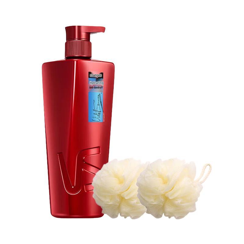 

Vidal Sassoon Moisturizing Anti-Dandruff Shampoo with Bath Loofahs