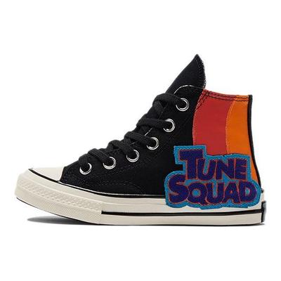 Space Jam X Chuck 70 High PS A New Legacy Kids Sneakers Black Mantra-Orange Multi 372483C
