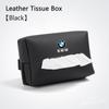 2026 Hot Leather Car Tissue Box Car Chair Back Holder Tissue Paper Organizer Accessories For E39 E46 E90 E60 F10 F11 F20 F30 Sticker
