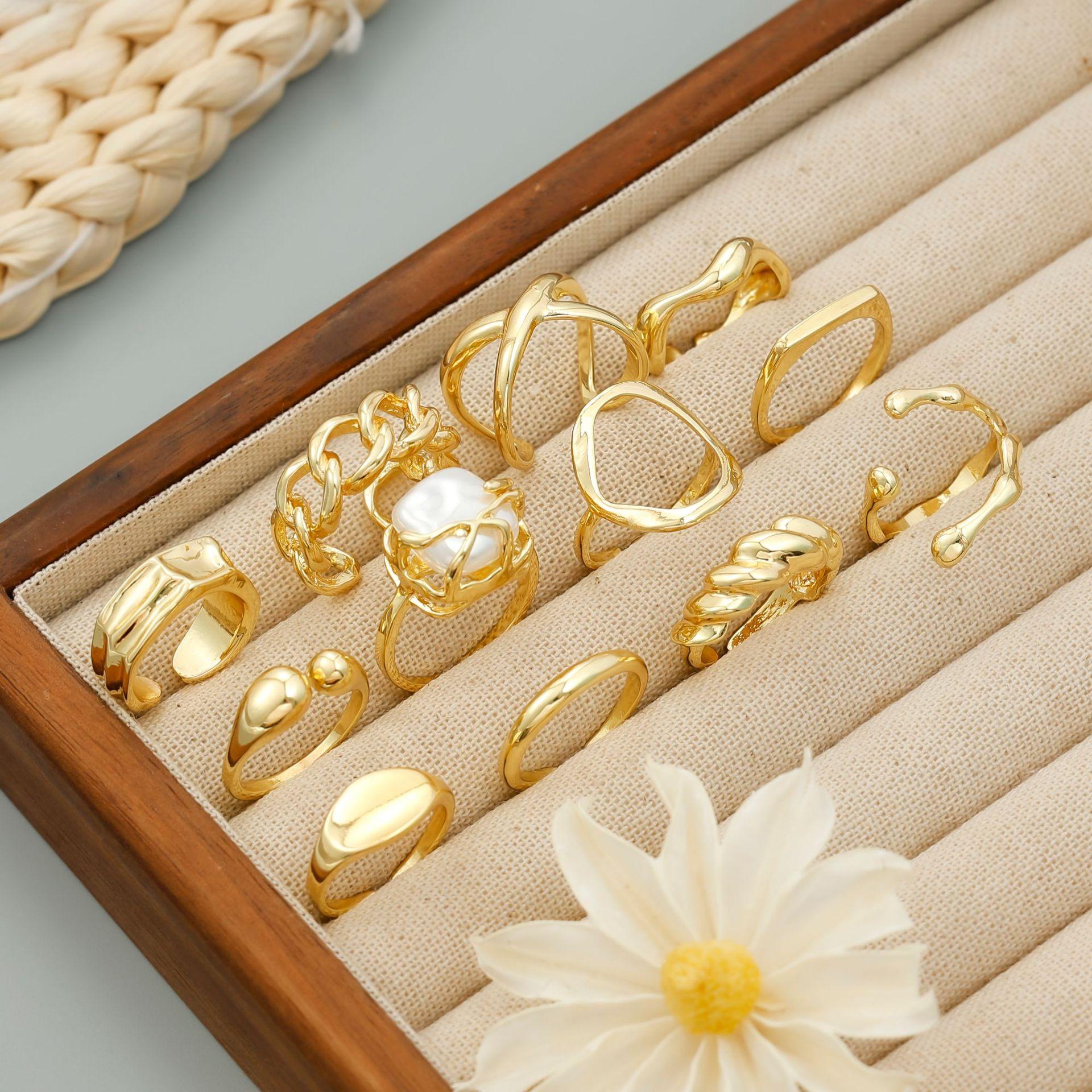 

Ветер Женское Открытое Регулируемое Кольцо Личность Геометрический Нишевый Дизайн Необычное Кольцо