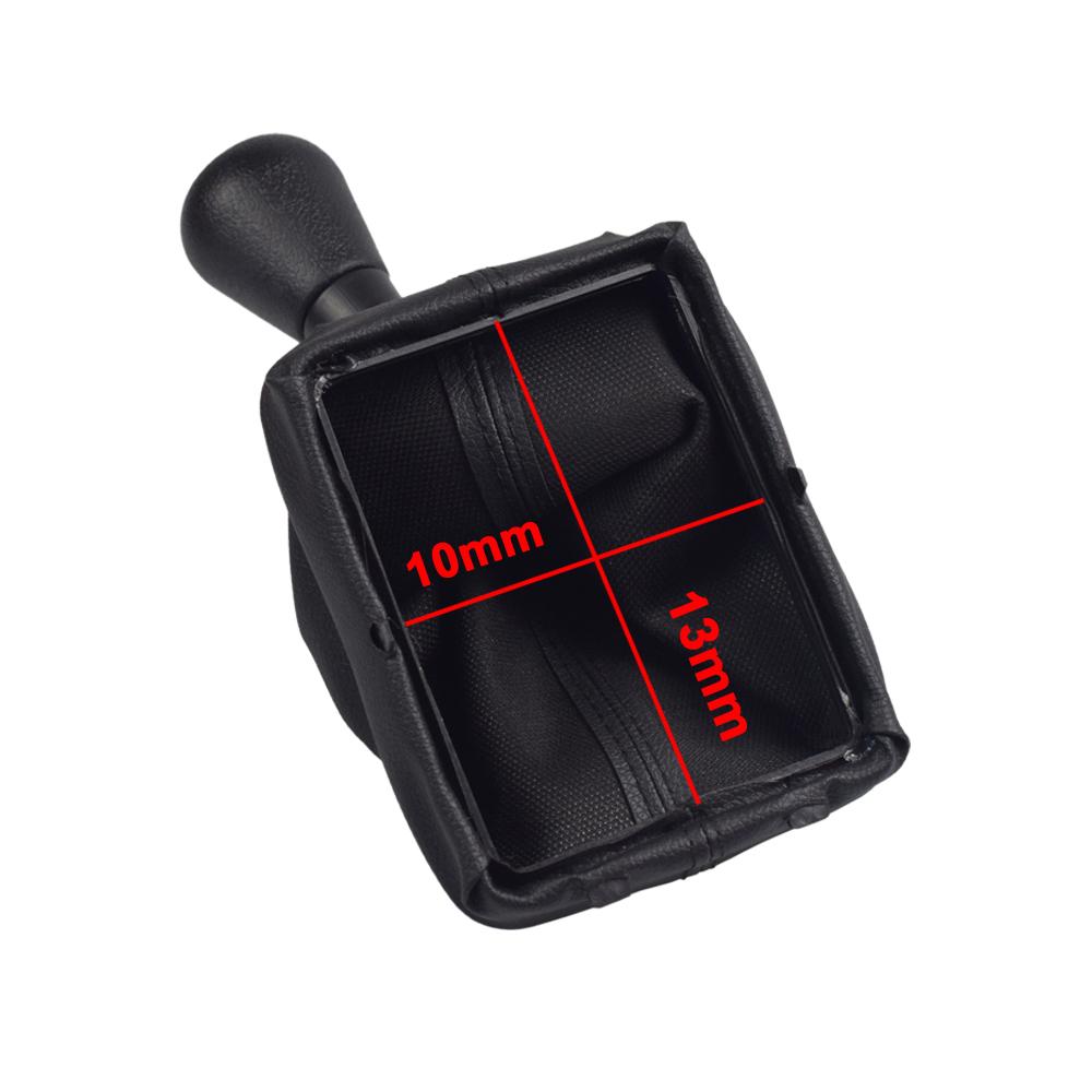 Manual 5 Speed Car Gear Shift Knob For Peugeot 206 406 Shifter Lever Stick Gaiter Boot Cover New Car Accessories