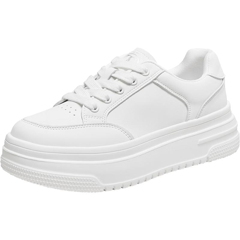 TATA Women s Little White Whale Platform Sneakers 37