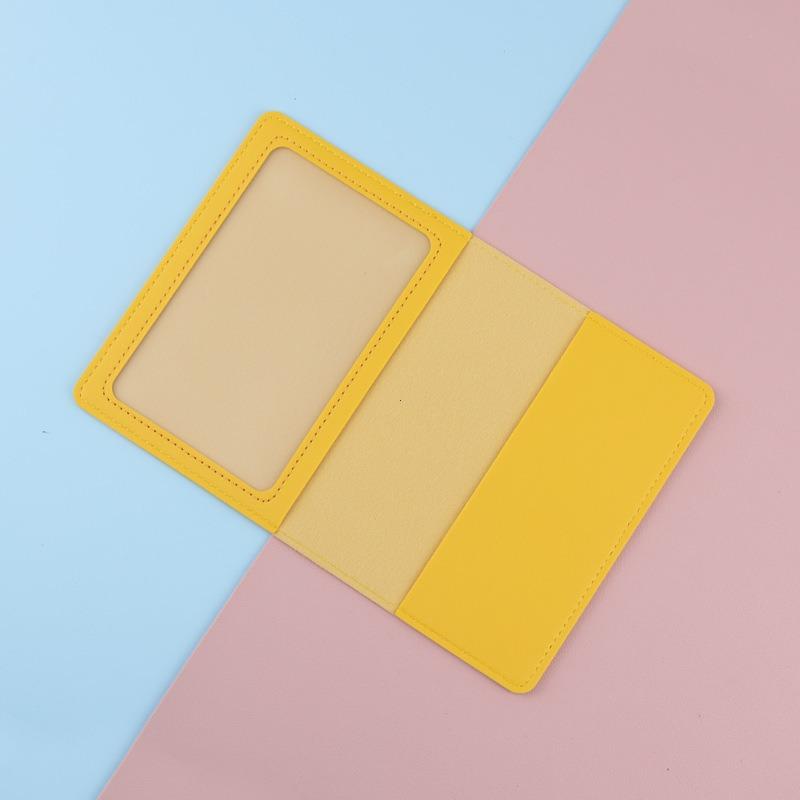 PU Ticket Passport Holder Passport Covers Travel Passport Protective Case Men Women ID Credit Card Holder Travel Accessories