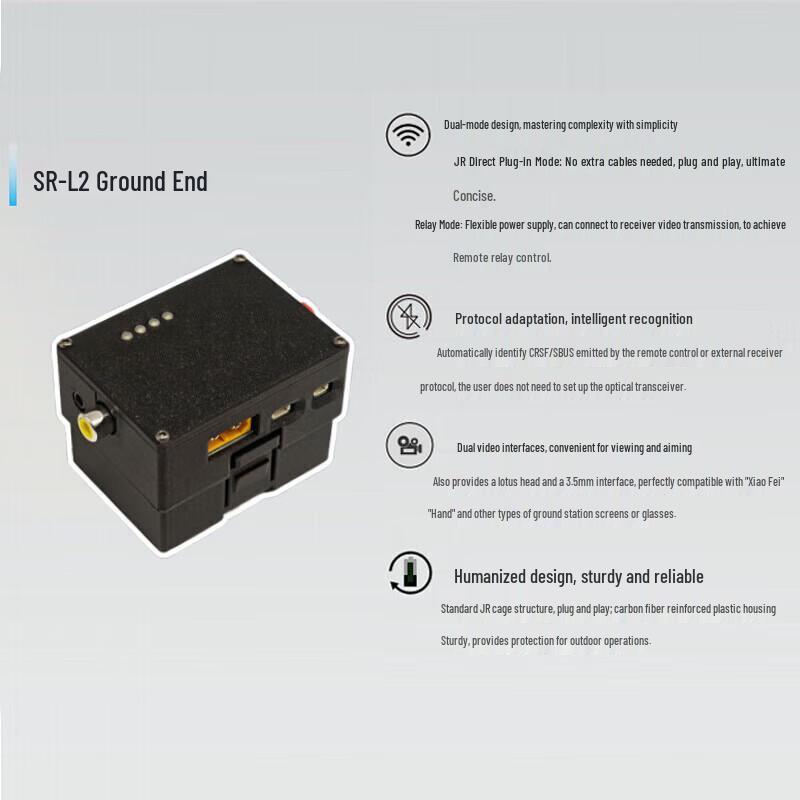 ELIMISKY FPV Drone Long-Range Fiber Optic Communication System (CN version)