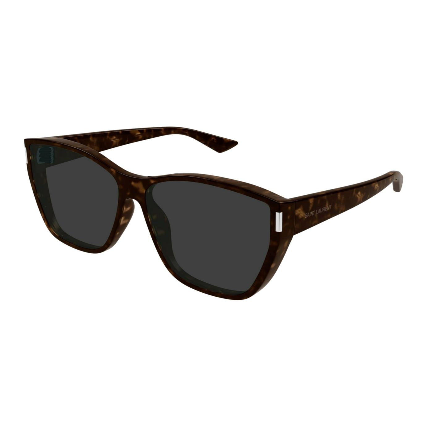 

Saint Laurent Full Frame Design Acetate Irregular Shape Sunglasses Women sunglasses Brown SL758F Basic Packaging-Eyeglass Case,63