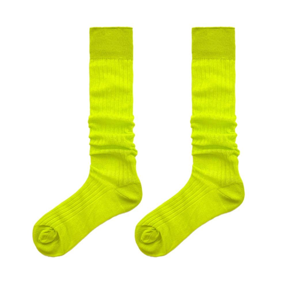 Thin Thin Long Socks Lolita Mid-tube Stocking Korean Ins Knee High Socks  Ballet