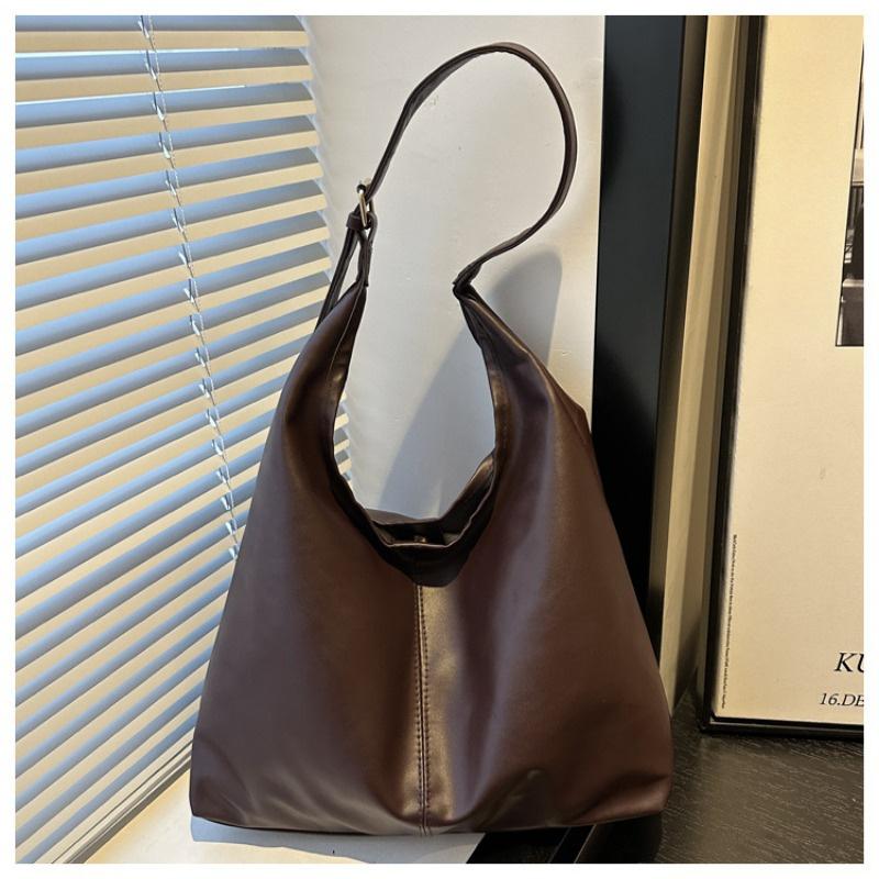 Large Capacity Tote Bag for Women Chic Autumn Versatile Shoulder & Handbag for Work, School, and Everyday Use, Everyday Tote Purse