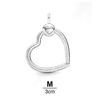 S925 Sterling Silver Color Necklace Collocation Pendant Moments Charms Bead For Women Fit Bracelet