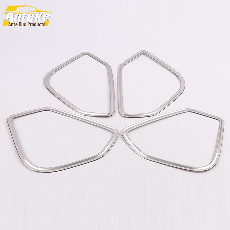Lingxuan Stainless Steel Speaker Cover Frame for Car Audio Box.