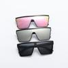 Fashion Style Men's Photography Sun Glasses Punk Style Outdoor Cycling Eyeglasses Large Glasses Frame Women's One-piece Eyeglass UV400 Protection
