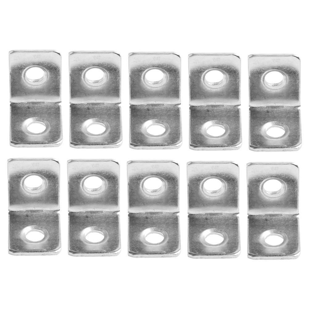 High Quality Brand New Right Angle 12pcs 15*20*20mm Accessories Rustproof Small Wall Bracket Waterproof Corner