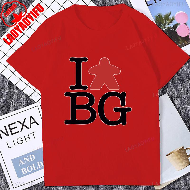 Power To The Meeple Funny Board Game Tshirt Casual Fashion Hip Hop Cotton Man T Shirt Breathe Summer Style Y2K Women T-shirt