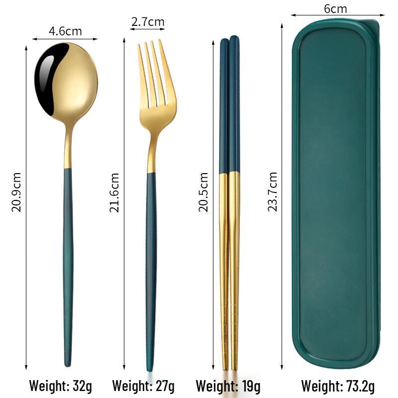 abay Portable Stainless Steel Cutlery Set