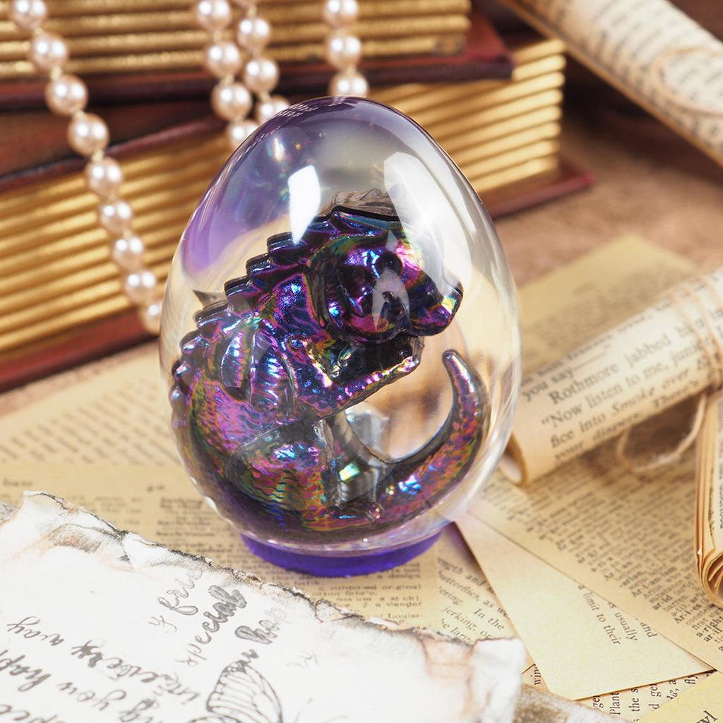 Dragon Egg Silicone Mold with Base Stand for Wedding Table Lamp Home Decoration