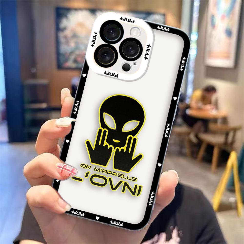 Hot Rapper JuL Cover Clear Phone Case For iPhone Apple 17 AIR 16E 16 15 14 12 13 11 Pro Max Plus XR TPU DIY Shell Case Funda
