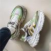 Men's Mesh Thick Soled Tire Shoes Casual Sports Shoes Wear-resistant Lightweight Comfortable Breathable Fashionable and Trendy