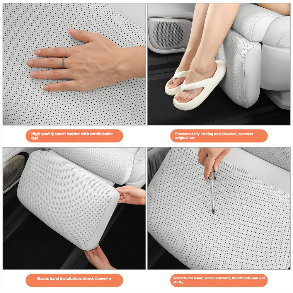 Fit For LYNK & Co 900 2025+ Car Specialized Second Row Leg Rest Protective Cover Electric Seat Cover Protection Pad Interior