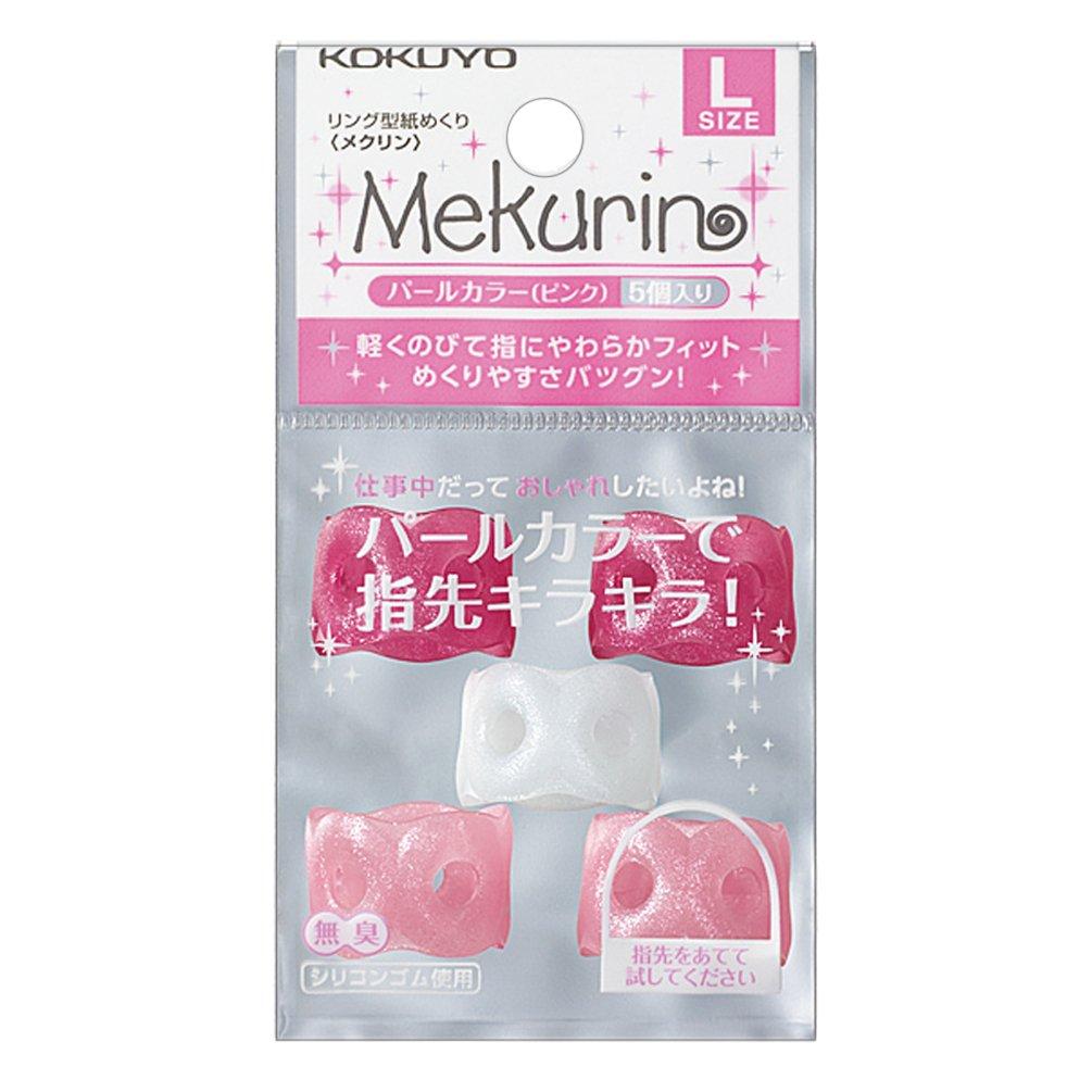 

KOKUYO Бумага поворотное кольцо типа Mekulin 5 шт L розовый Meku-P22P