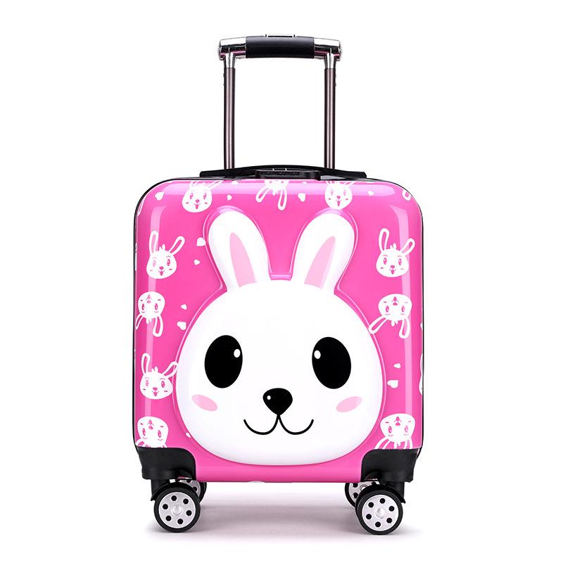 Children's Travel Trolley Suitcase - Universal Wheel, Password Lock, Gift Box