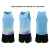 Unisex schnelltrocknende schweißableitende Leichtathletik-Teamuniform-Sets für die Schule und das Marathon-Training