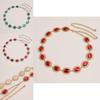 Elegant Female Metal Hollow Waist Chain With Rhinestone Buckle For Summer Fashion Accessories