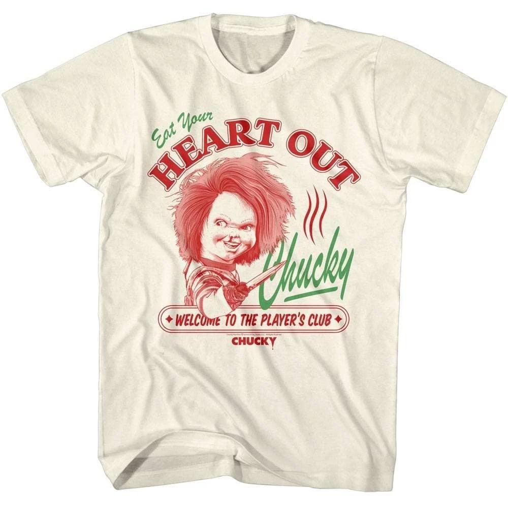 Chucky Eat Your Heart Out Men s T Shirt M