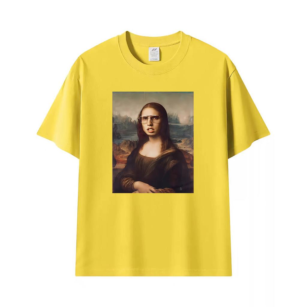 Napoleon Mona Lisa Dynamite Classic Funny Graphic Tshirt Unisexs Unisex Summer Short Sleeve Tshirts 100 Cotton Oversized T Shirt