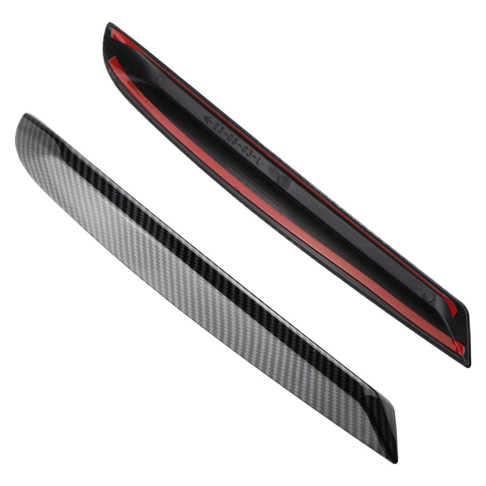 Car Front Fog Light Cover for MG 4 MG4 EV Mulan 2025 2025 Fog Lamp Cover Strip Decoration Sticker 2Pcs Styling Accessories