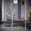 FLASH CHRISTMAS TREE BIRCH LED CHRISTMAS DECORATION 150CM 120 LED Cold