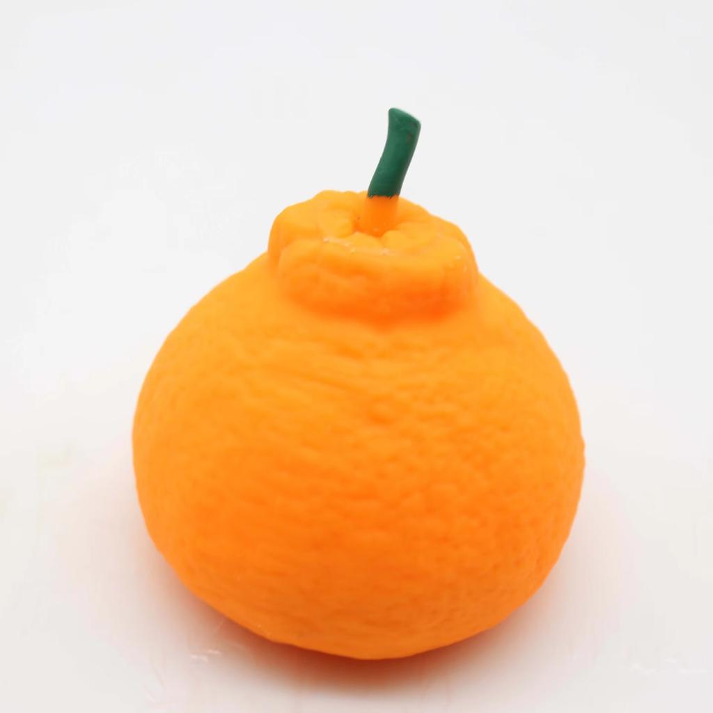 1 Stück Banane Stressabbau Weiche Simulationsfrucht Orange Mais Quetschspielzeug Dehnbares Bananen Fidget Spielzeug Neuheit Spielzeug Party Mitgebsel