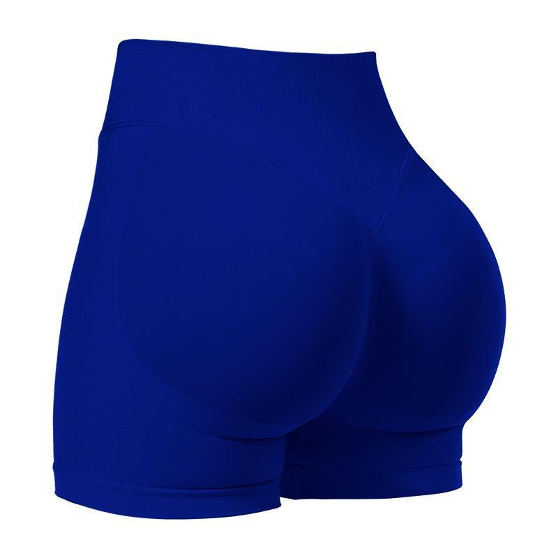 Women's High-Waisted, Butt-Lifting 3/4-Length Yoga Shorts – Fitness and Running Trousers