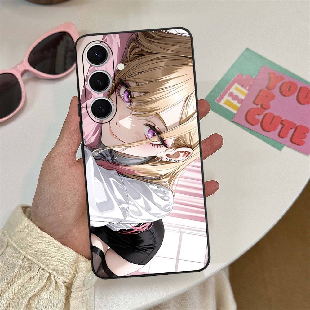 

Anime My Dress Up Darling Phone Case For Samsung S 24 fe 25 Ultra plus 20 lite 21 30 22 23 24 22 Ultra 5G Fundas Samsung S22 ULTRA 5G
