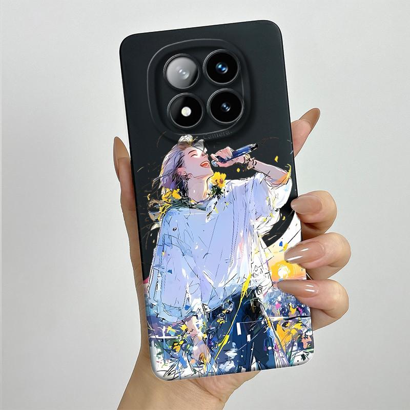 Für Redmi Note 14 Pro Plus 5G Hülle Note14 Pro+ 5G Weiche Silikon Handyhülle Süß Bemalte Modische Cartoon-Bedruckte Rückseite