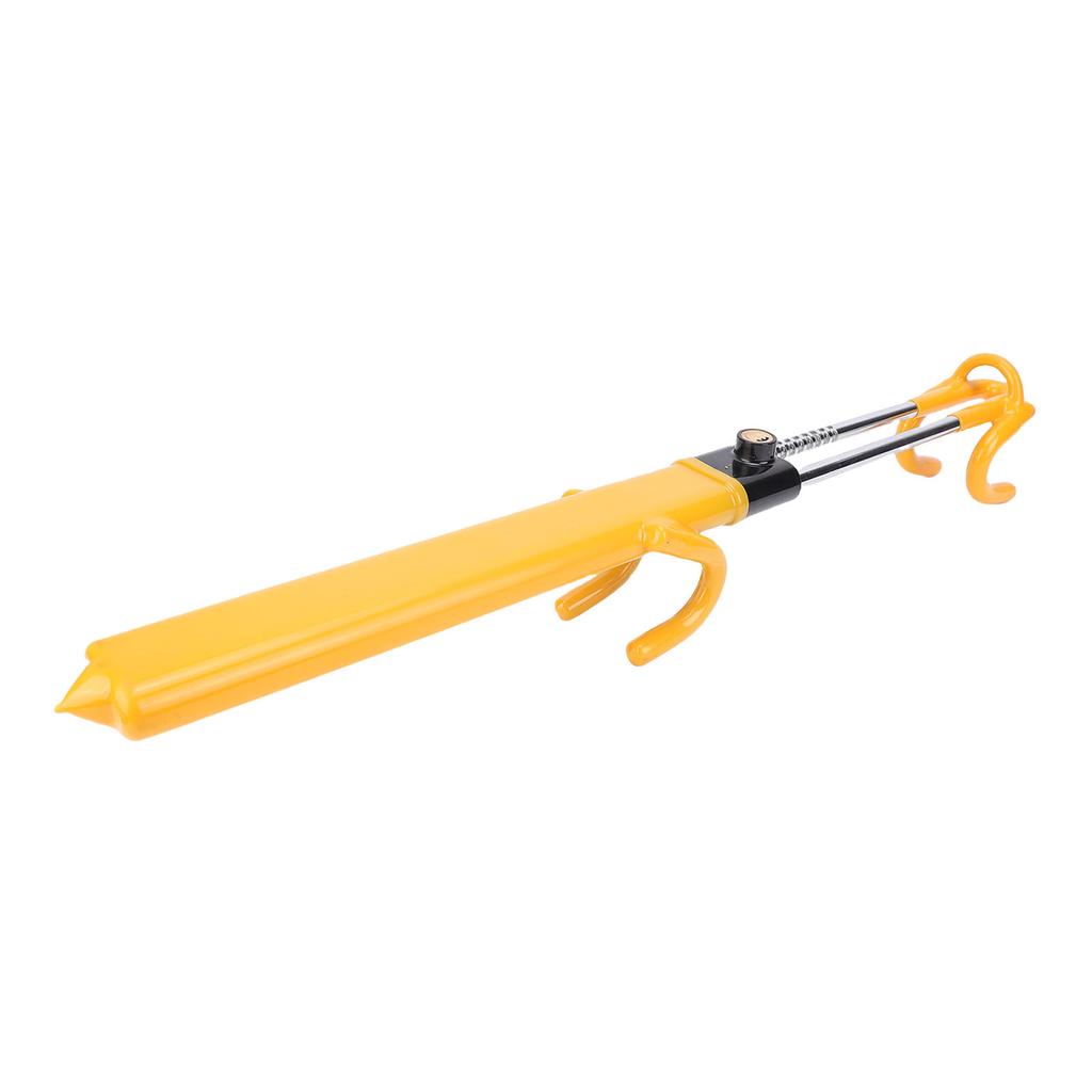 Double Hook Steering Wheel Lock with 2 Keys Adjustable Length Heavy Duty Anti Theft Car Device for Sedan SUV Pickup