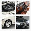 1/24 Scale BENZ E300 Alloy Car Model Simulated Sound and Lighting Children's Car Toys Suitable for Boys' Birthday Gifts