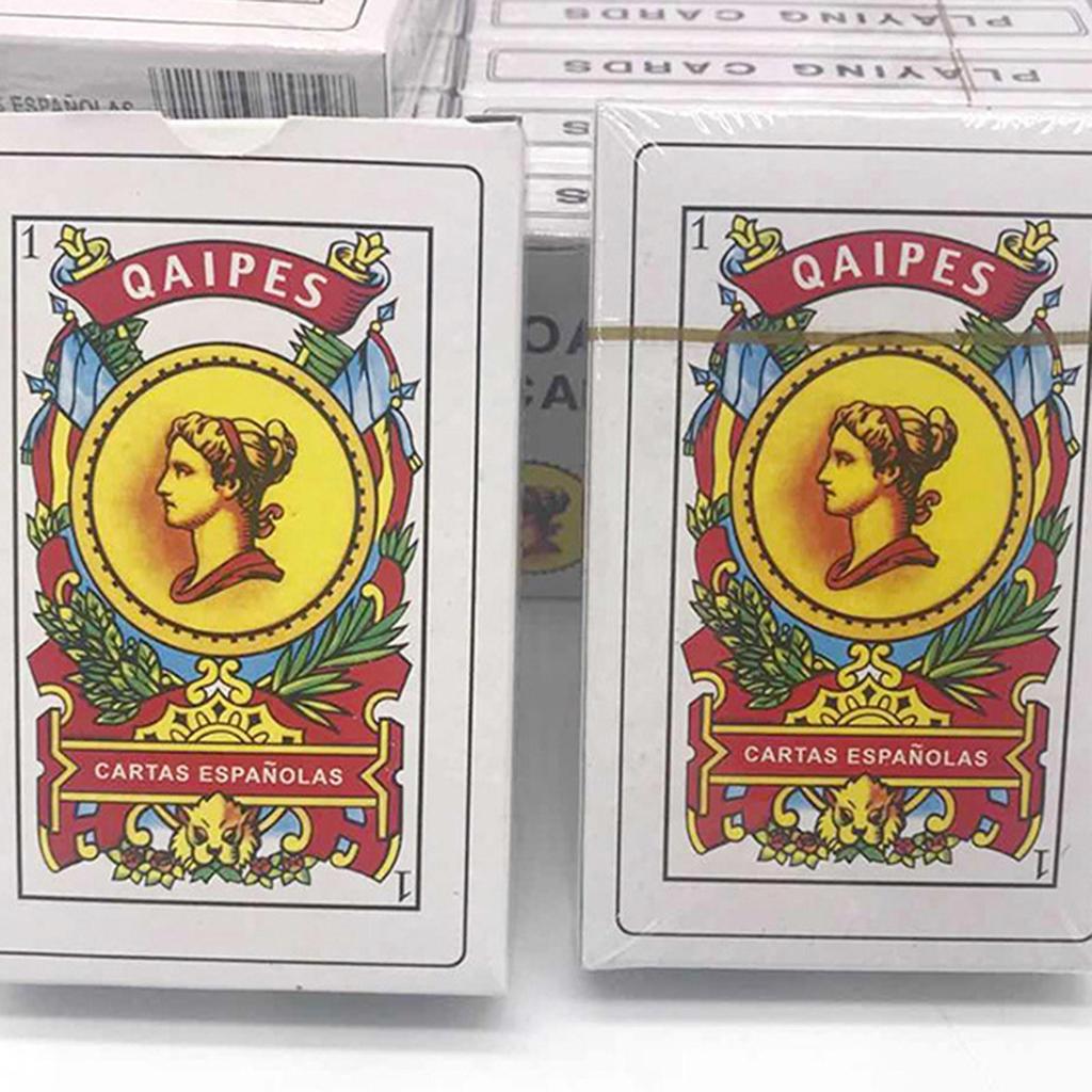 Mazzo di Carte da Poker Spagnole 50 Pezzi Carte da Gioco Spagnole Carte da Gioco Creative con Motivi Unici Gioco di Interazione Sociale Carte da Poker