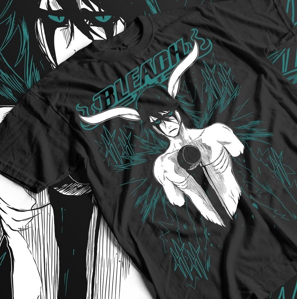 

Ulquiorra Bleach T-Shirt, Anime Horror Tee, Ichigo Kurosaki Shirt, Manga Unisex M