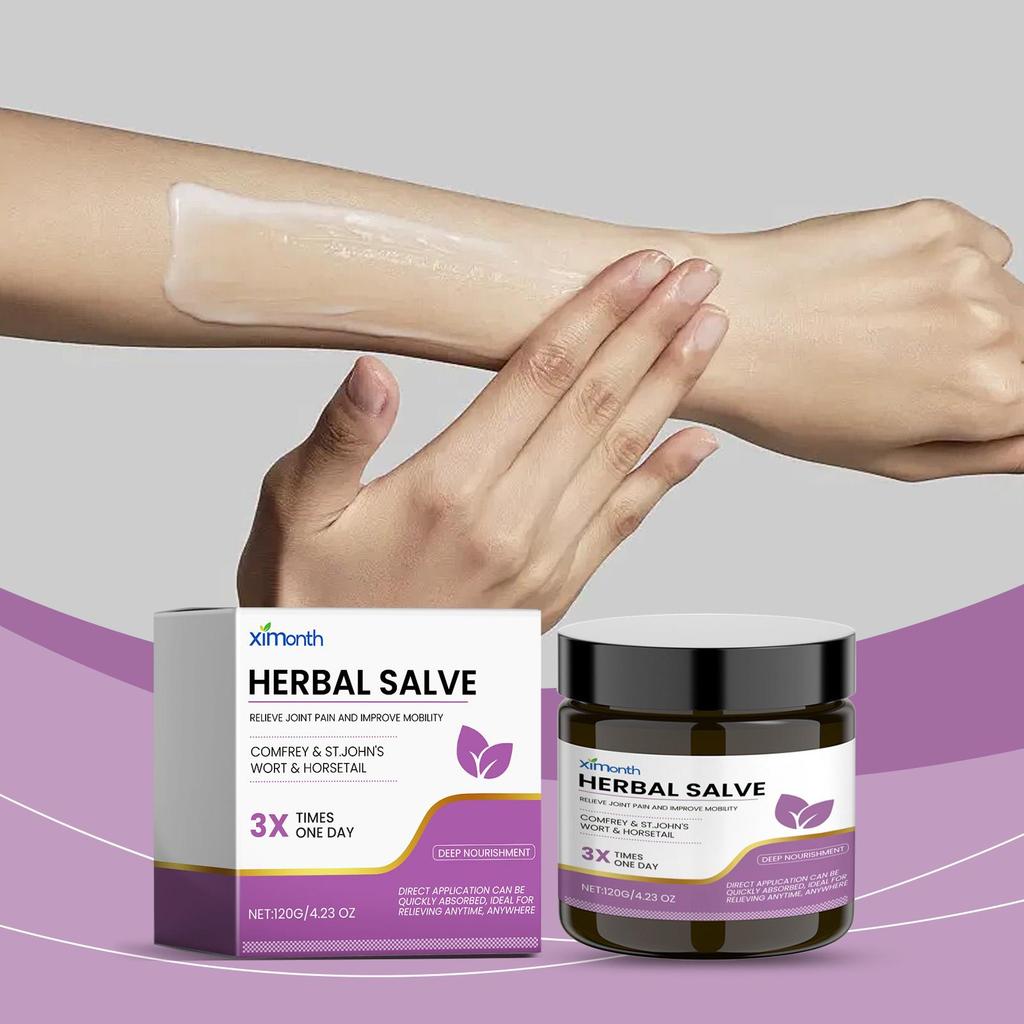 120G Ximonth Herbal Cream for Elbow and Knee ReliefMoisturizing MassageHerbal Spreading Cream