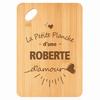 Planche À Découper - PLANETEE - Roberte d'Amour - Bambou 30x20x1 Cm - Bords Arrondis - Trou 24 Mm